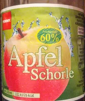 Количество сахара в Apfelschorle
