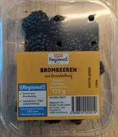 Cantidad de azúcar en Brombeeren aus Brandenburg
