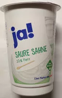 Zuckermenge drin Saure Sahne