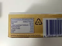 İçindeki şeker miktarı Deutsche Markenbutter mild gesäuert
