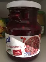 含糖量 Wild-Preiselbeeren