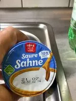 Zuckermenge drin Saure Sahne. Mopro