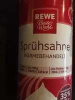 चीनी की मात्रा Sprühsahne