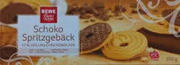 Cantidad de azúcar en Schoko Spritzgebäck, 17 % Vollmilchschokolade