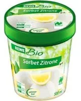 Jumlah gula yang masuk Sorbet Zitrone Bio