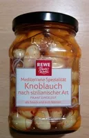 入っている砂糖の量 Mediterrane Spezialität Knoblauch nach sizilianischer Art