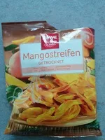 Sokerin määrä sisällä Getrocknete Mangostreifen