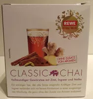 Jumlah gula yang masuk Rewe Classic Chai