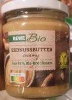 Suhkru kogus sees Bio Erdnussbutter creamy