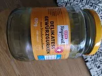 Cantidad de azúcar en Delikatess Gewürzgurken