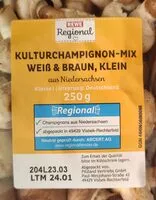 Cantidad de azúcar en Kulturchampignon-Mix Weiß & Braun, klein