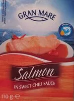 Amount of sugar in Salmon in sweet chili sauce