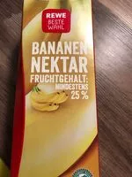 Jumlah gula yang masuk Bananen Nektar