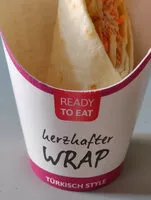 İçindeki şeker miktarı herzhafter Wrap Türkisch Style
