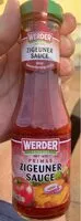 Suhkru kogus sees Zigeuner Sauce