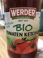 Jumlah gula yang masuk Werder Bio Tomaten Ketchup