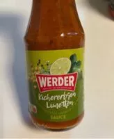 中的糖分和营养成分 Werder