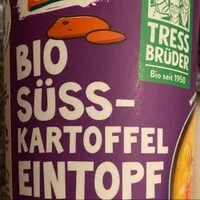 Zuckermenge drin Bio Süsskartoffel  Eintopf