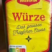 Jumlah gula yang masuk Maggi Würze