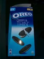 Sucre et nutriments contenus dans Oreo crispy thin