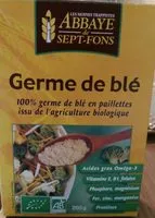 Zuckermenge drin Germe de blé