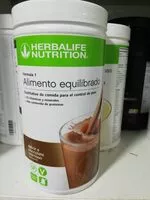 Sucre et nutriments contenus dans Herbalife