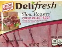 Suhkru kogus sees Slow Roasted Cured Roast Beef