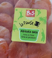 Quantité de sucre dans Abricots secs