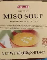 Zuckermenge drin Miso soup - mellow white with tofu