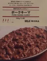 Zuckermenge drin Pork keema curry