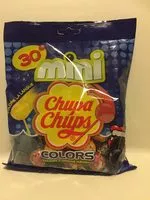 Sokerin määrä sisällä Mini Colors CHUPA CHUPS, 30 unites