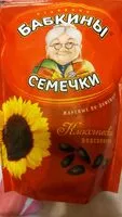 入っている砂糖の量 "Babkini" Sunflower Seeds