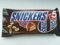 Сахар и питательные вещества в Snickers