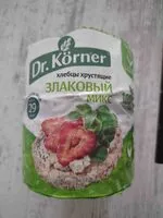 Количество сахара в Хлебцы хрустящие Злаковый микс