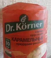Количество сахара в Хлебцы хрустящие карамельные кукурузно-рисовые