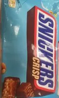 चीनी की मात्रा Snickers crisp