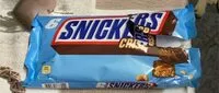 Cantidad de azúcar en Snickers crisp