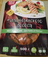 चीनी की मात्रा Филе веганского лосося
