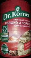 Количество сахара в Хлебцы хрустящие "Злаковый коктейль", яблоко и корица