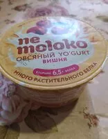 Suhkru kogus sees Nemoloko овсяный yo'gurt вишня