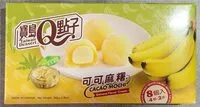 含糖量 Cacao Mochi Banana Flavor Cream