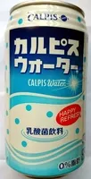 Sugar and nutrients in Calpis