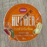 Quantité de sucre dans HiFiber Virsik&Kurkum