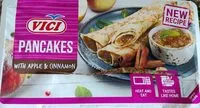 含糖量 Pancakes with apple & cinnamon