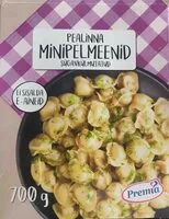 Suhkru kogus sees Pealinna minipelmeenid