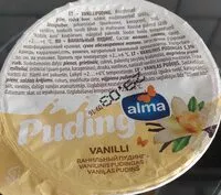 Amount of sugar in Vanilli puding