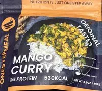 Zuckermenge drin Mango Curry