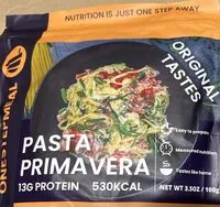 Zuckermenge drin Pasta Prima Vera