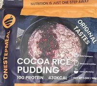 Zuckermenge drin Cocoa Rice Pudding