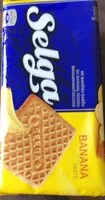 चीनी की मात्रा Biscuits with banana taste